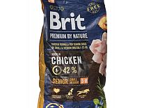 Brit Premium by Nature Senior S+M (1-25kg)