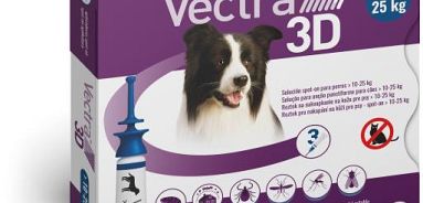 Vectra 3D Antiparasitário Cão 10 - 25Kg (Caixa)