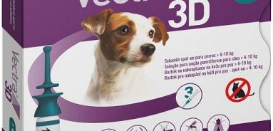 Vectra 3D Pipetas Antiparasitárias para Cães de 4-10kg (Caixa)