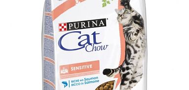 Purina - CatChow Adulto Sensitive Salmão e Arroz